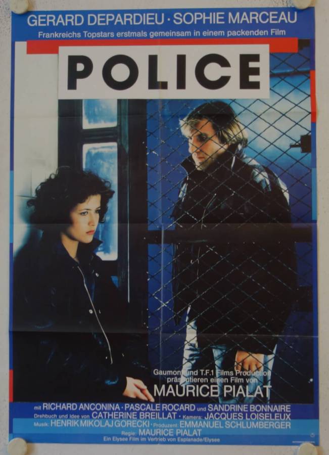 Der Bulle von Paris originales deutsches Filmplakat